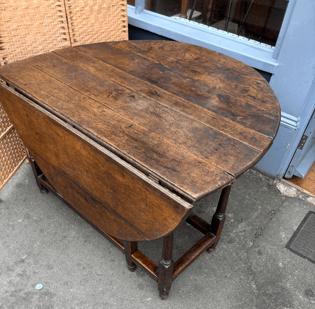 18th Century Oak Gateleg Dining Table