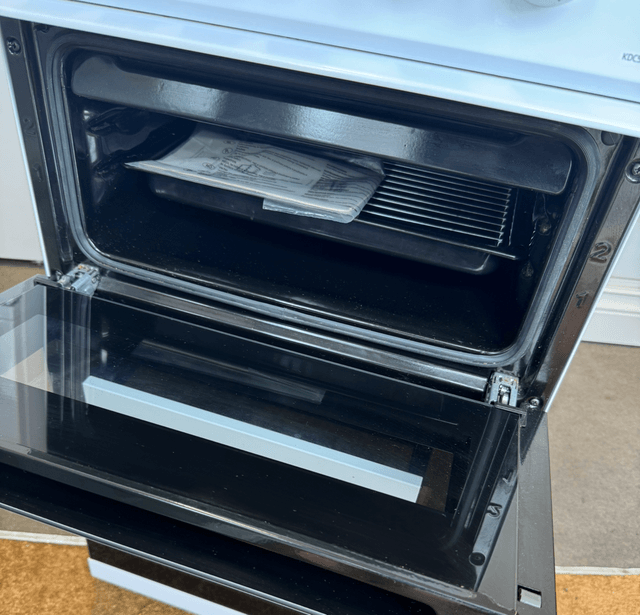 Beko 50cm Double Oven Electric Cooker With Ceramic Hob
