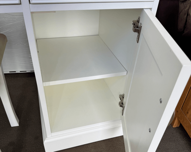 Quality Solid Dressing Table With Stool And Mirror