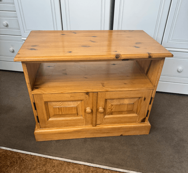 Solid Pine TV Unit